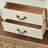 White Solid Wood Console Table-231280470