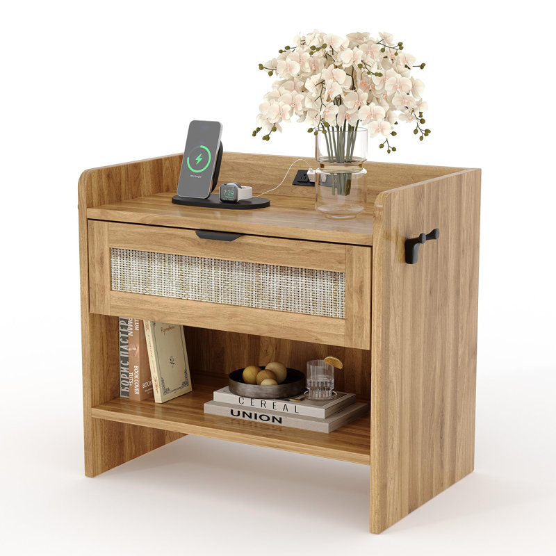 60cm W Bedside Table