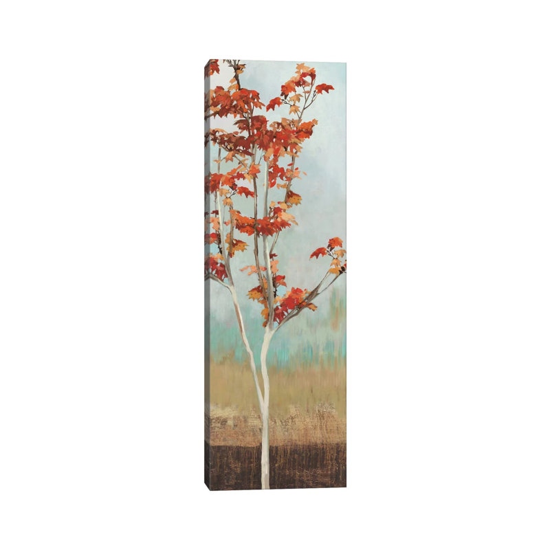 Maple Tree II by Allison Pearce - Wrapped Canvas Panoramic Print, 30.48 cm H x 91.44 cm W x 1.91 cm D