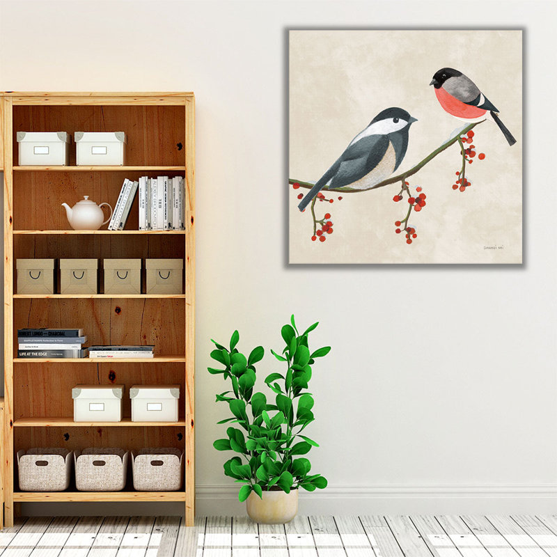 Festive Friends IV - Canvas Print Wall Art, H 24 po x l 24 po