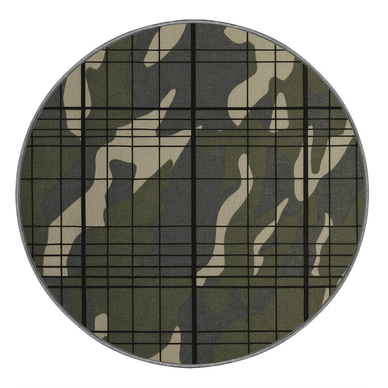 Boundary Warp Rug, Round 3'