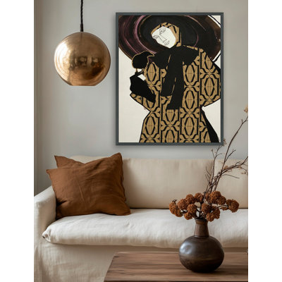 Femme avec oiseau