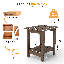 Table d'appoint en bois massif Classic-1815561147