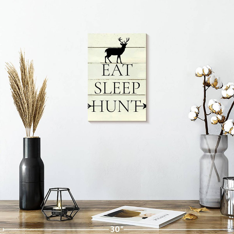 Senne Eat Sleep Hunt, H 12 po x l 8 po
