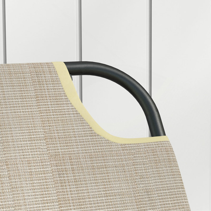 Siège relaxant, chaise berçante d'extérieur