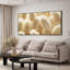 Fluffy Pampas Grass Warm Minimalist Nature Living Large Wall Art Print Home Decor (assemblage requis)-107133676