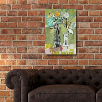 «Arrangement» par Candra Boggs, art mural en verre acrylique
