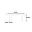 Matte Black Dining Table Heavy-Duty & Easy-Clean-356135079