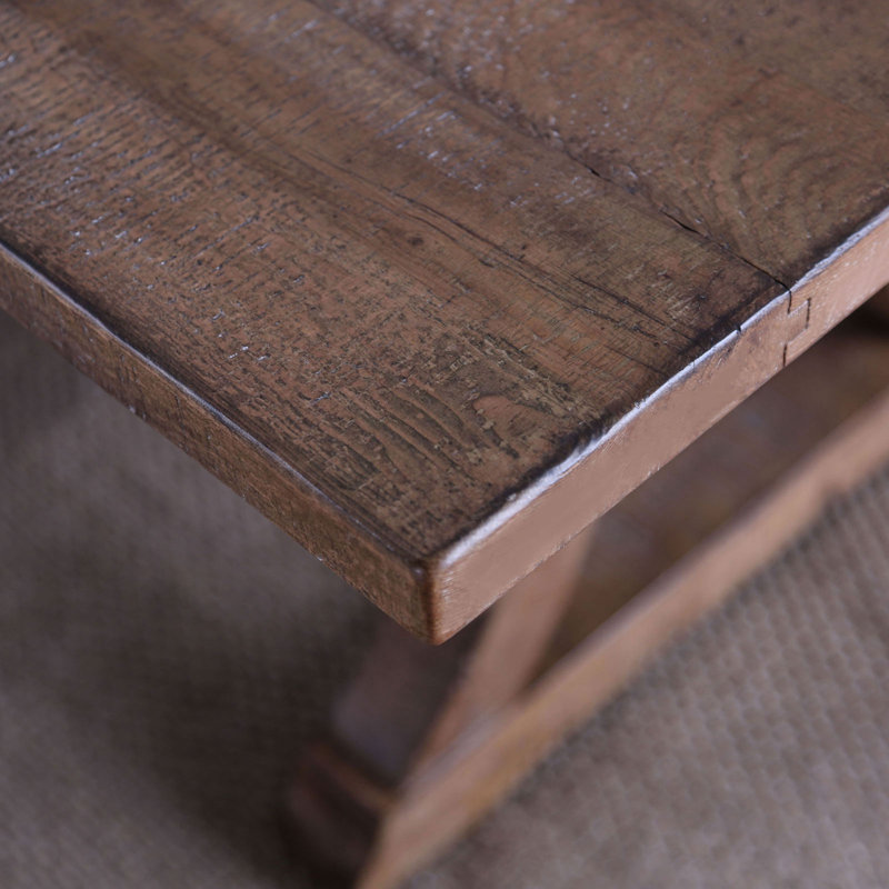 Halpin Dining Table, Brown, 42"W x 77"L
