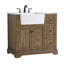Ensemble de meuble-lavabo simple 36 po Pardue-851616320