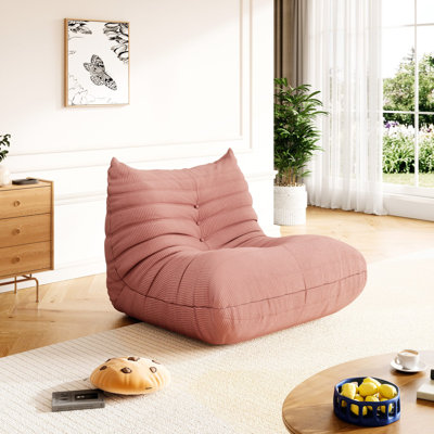 Boneless Bean Bag Chair Sofa Comfy Lazy Sofa Fireside Chair Soft Memory Foam Lounger for Bedroom Living Room Apartment or Gaming Venue