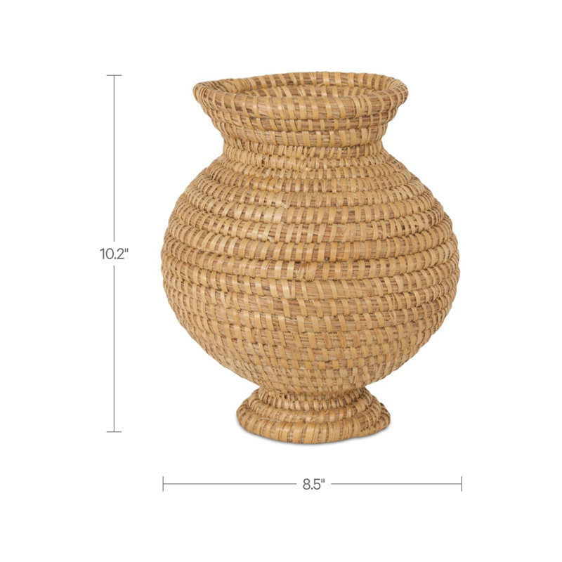 Linnea Natural Fibers Table Vase
