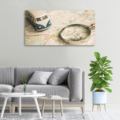 Symbolism Of Travel - No Frame Print on Canvas