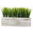 9.84'' Faux Grass in Solid Wood Planter-1729958227