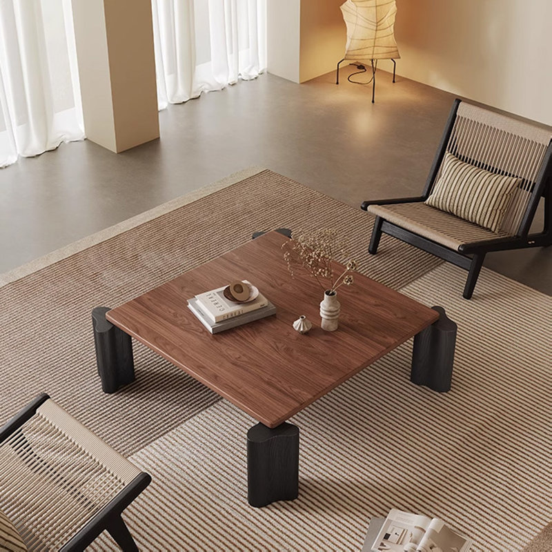 A retro and elegant coffee table