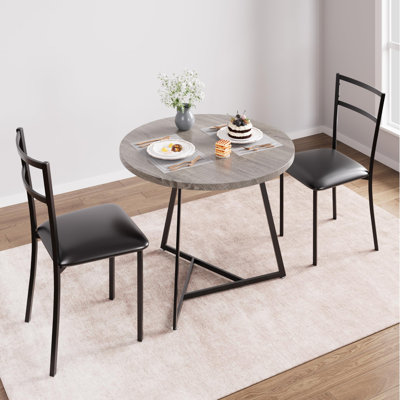 Phillys 2 - Person Four Leg Dining Set