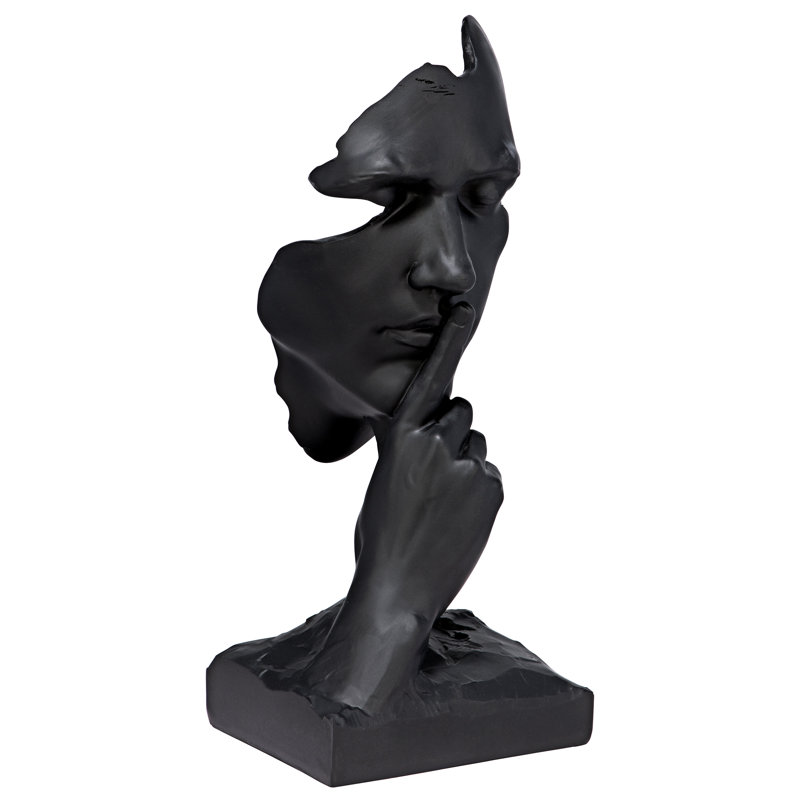 Whispering Secrets Contemporary Female Bust Novelty Statue