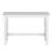 3 Pieces Outdoor Patio Bars Set  with Rectangular Table and HDPE Chairs-352214218