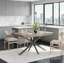 Table de salle à manger rectangulaire extensible de 55,11 po à 70,86 po-1373933509