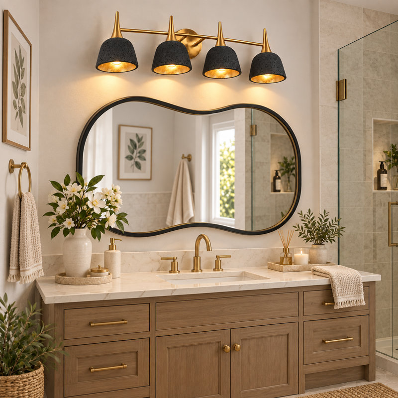 Alsatia 4 - Light Dimmable Vanity Light