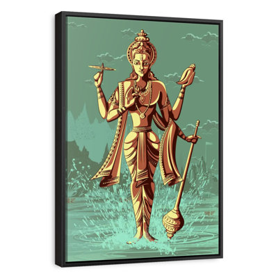 Le dieu indou Vishnu
