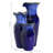 Tiered Pitchers Contemporary Blue Ceramic Indoor Tabletop Fountain