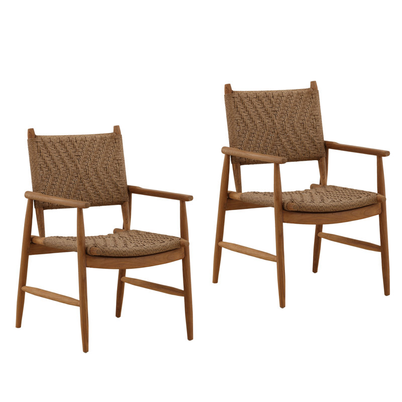 Araya Outdoor Dining Chair Light Brown