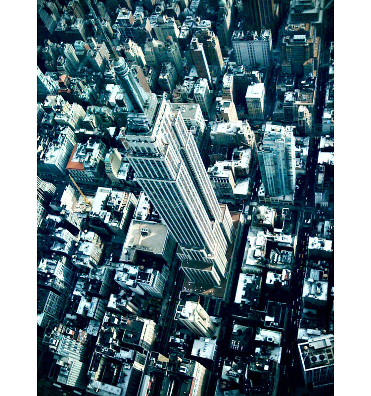 New York City Empire State Building, H 24 po x l 18 po