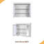 Armoire à pharmacie murale 36 po x 28 po, armoire de rangement murale moderne avec 2 miroirs-22341808