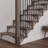 Embossed Oak Right Hand Stair Bracket