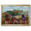 «Pheasant Trio in Field», reproduction sur toile flottante-95996645-95996642