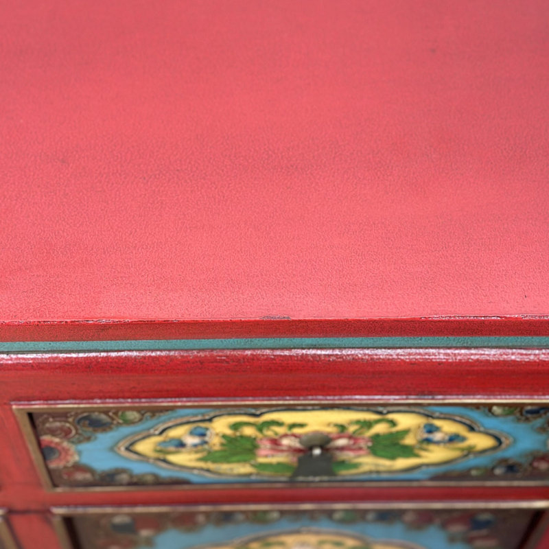 Large-Capacity Painted Sideboard
