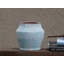 Pot en grès façonné à la main, style toscan - Couleurs assorties (16,5 cm L x 20 cm H) - Petit pot en grès - Usage intérieur et extérieur