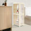 Armoire de rangement mince à 4 niveaux