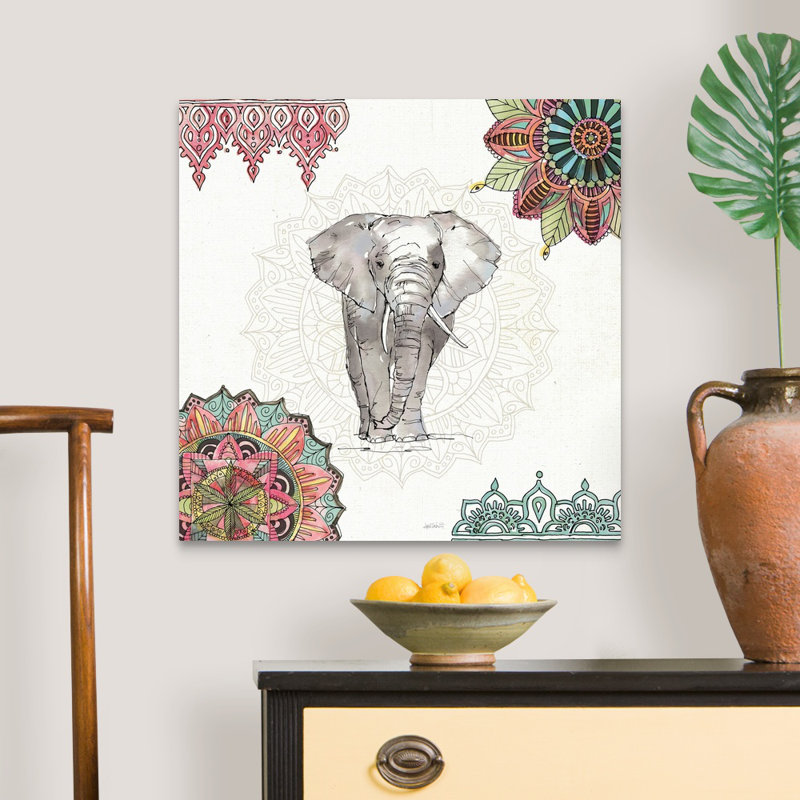 Reproduction d'art sur toile, H 24 po x l 24 po x P 1 po, Toile tendue