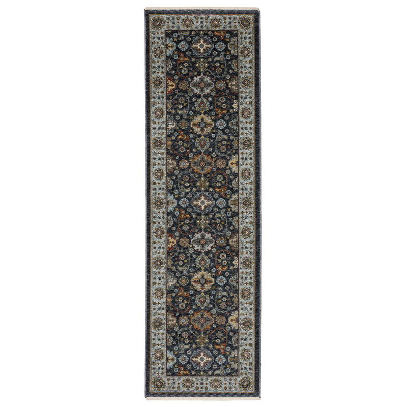 Hovis Oriental Indoor Rug, Runner 2'3" x 7'6"
