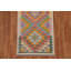 Tapis de couloir géométrique Kilim