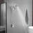 Single-Handle 8-Spray Dual Shower Faucet Set Trim Kit 1.8 GPM With Filtered Handheld Shower Head-108989388