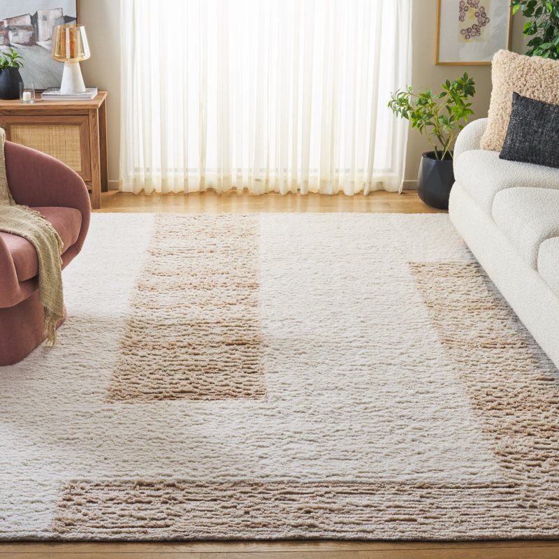 Wool Area Rug, Rectangle 8' x 10'
