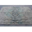 Tapis blanc rétro en laine 69,3 x 101,2 po