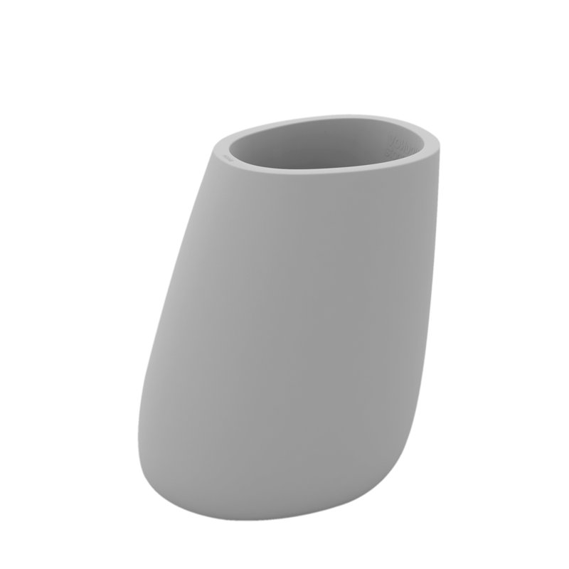 Plastic Pot Planter, 27.5" H x 18" W x 24" D, Steel