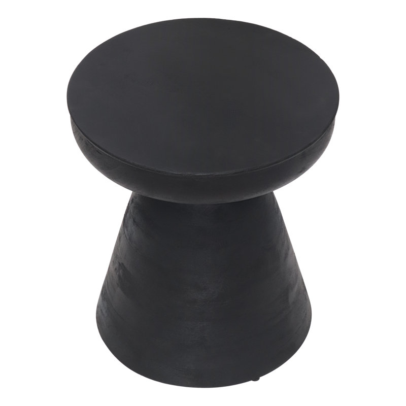 Solid Wood Top End Table