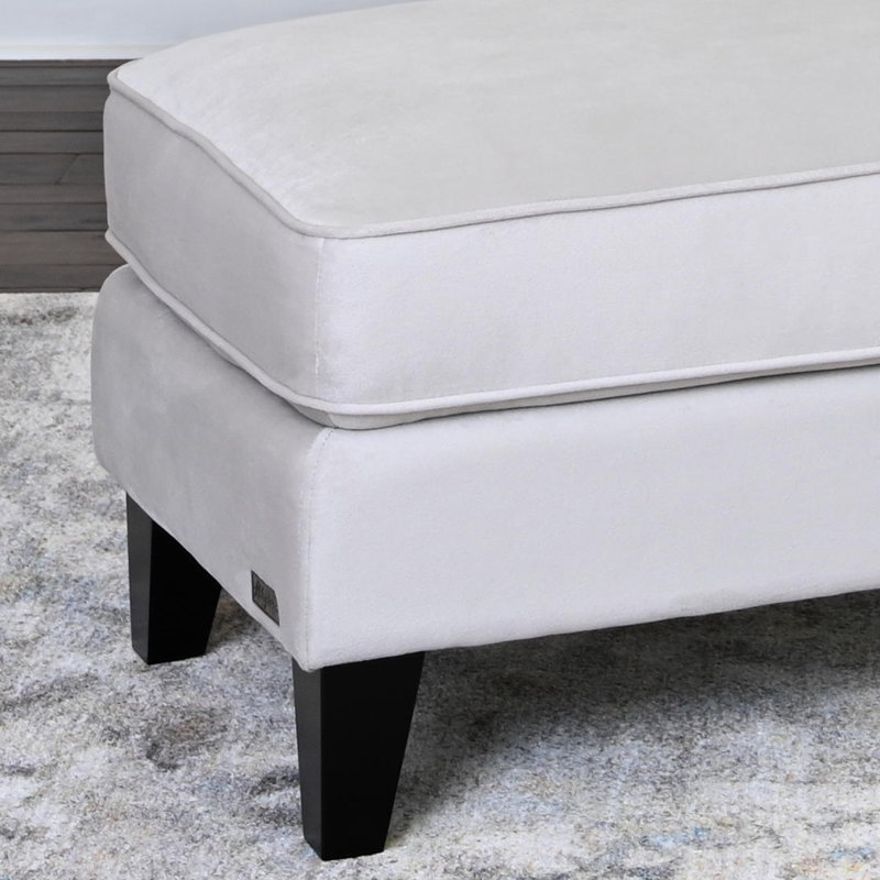 Repose-pieds Asriel, Polyester ivoire