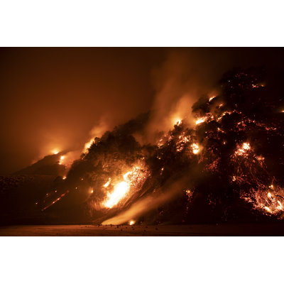 California Wildfire par - Photographie sur toile tendue