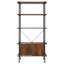 Elisaveta 163cm H x 80cm W Steel Geometric Bookcase-1363392706