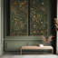 «Vintage Landscape Wall Art», ensemble de 2 toiles encadrées 20 x 60 pouces-1305456137