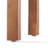 Solid and Manufactured Wood Slatted Outdoor Side Table -1168784377