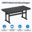 Ensemble de salle à manger de patio pour 6 personnes Hdpe-1117540708