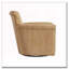 Fauteuil d'appoint pivotant en similicuir-1678861445