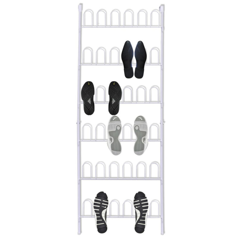 18 Pair Flip Down Shoe Storage